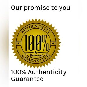 All our luxury items are all AUTHENTIC . It comes with Poshmark authentication